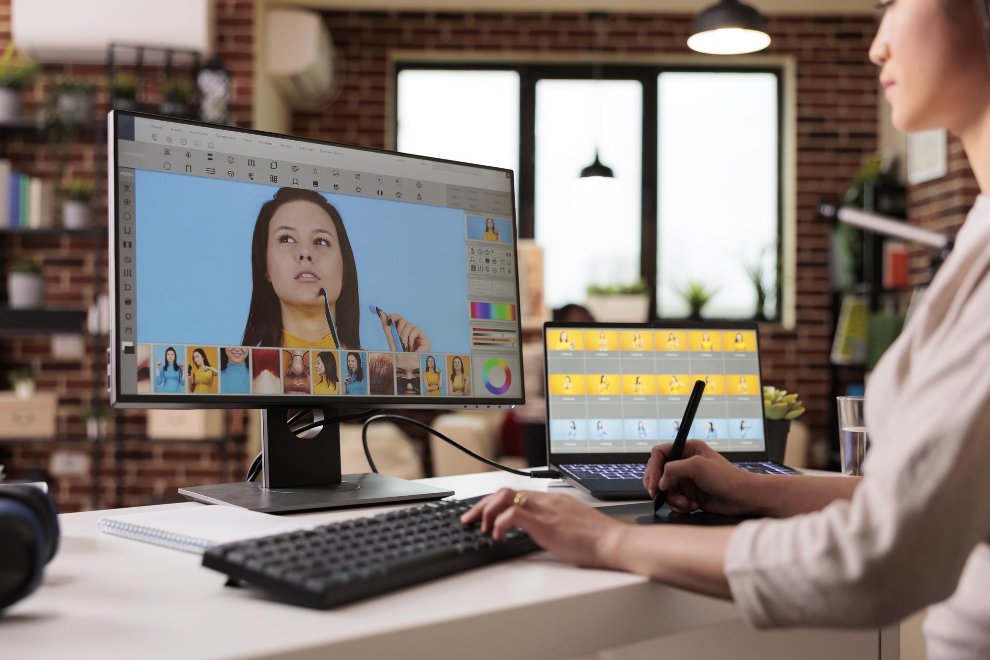 Digital photo enhancement for e-commerce businesses